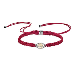 LEO WITTWER Rough Cut® Macramé Armband