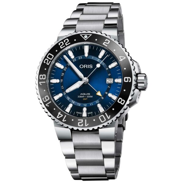 ORIS Aquis GMT Date