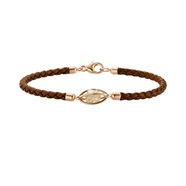 LEO WITTWER Rough Cut® Leder Armband