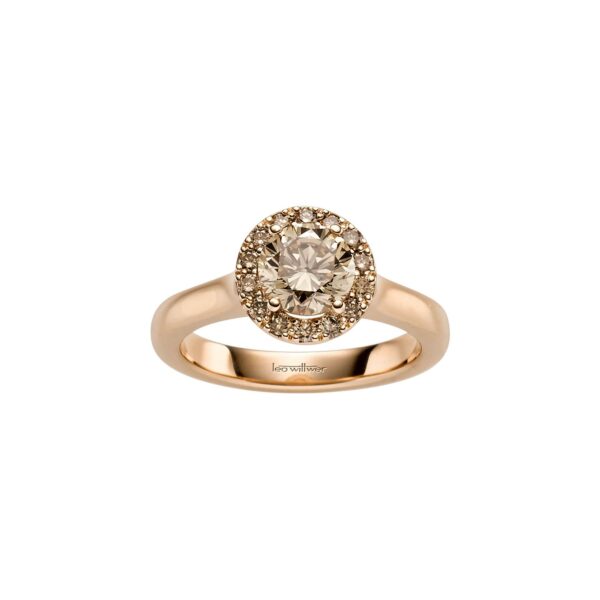 Leo Wittwer Candlelight Solitaire Ring