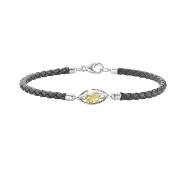 LEO WITTWER Rough Cut® Leder Armband