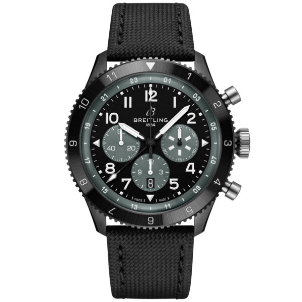 BREITLING Classic AVI Chronograph GMT 46 Mosquito Night Fighter