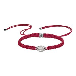 LEO WITTWER Rough Cut® Macramé Armband