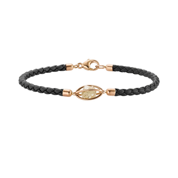 LEO WITTWER Rough Cut® Leder Armband