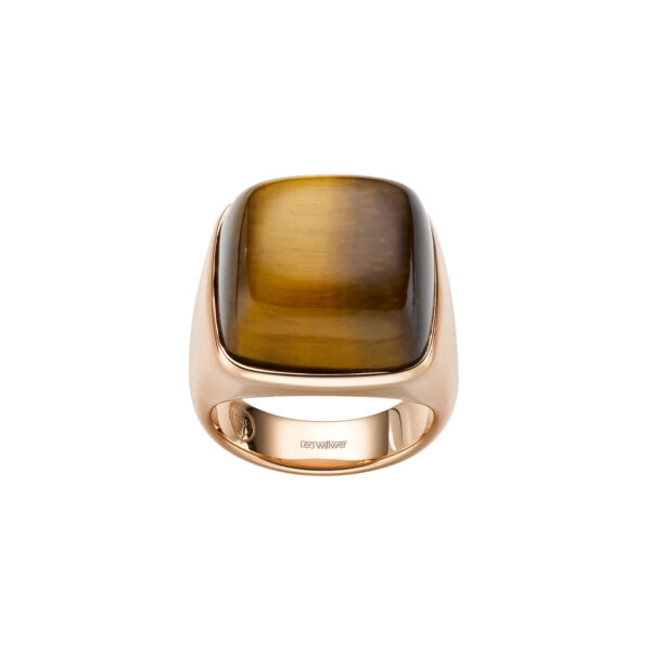 LEO WITTWER Contemporary Cocktailring Tigerauge