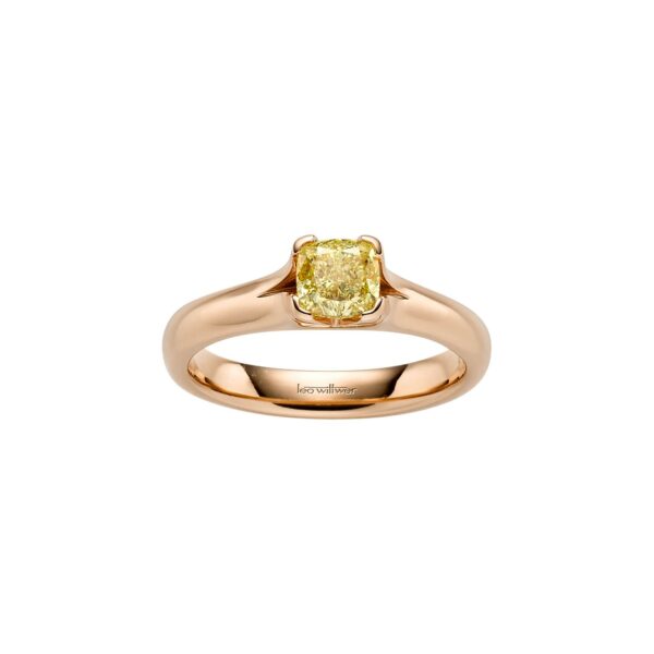 Leo Wittwer Candlelight Solitaire Ring