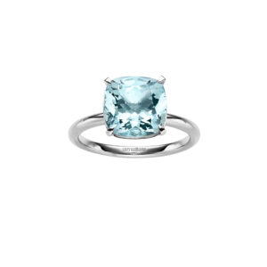 LEO WITTWER Contemporary Aquamarin Ring