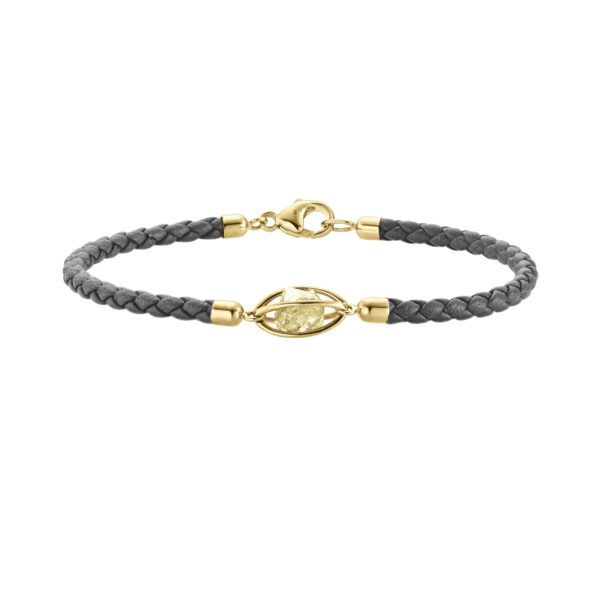 LEO WITTWER Rough Cut® Leder Armband