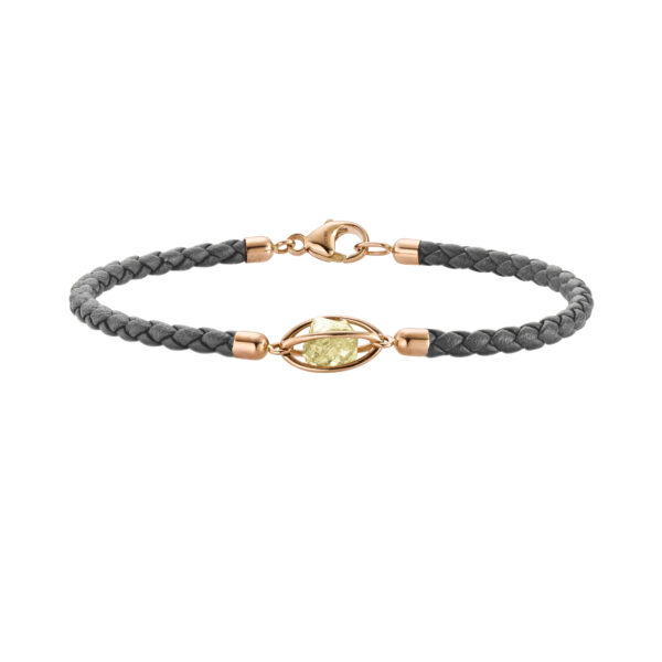 LEO WITTWER Rough Cut® Leder Armband
