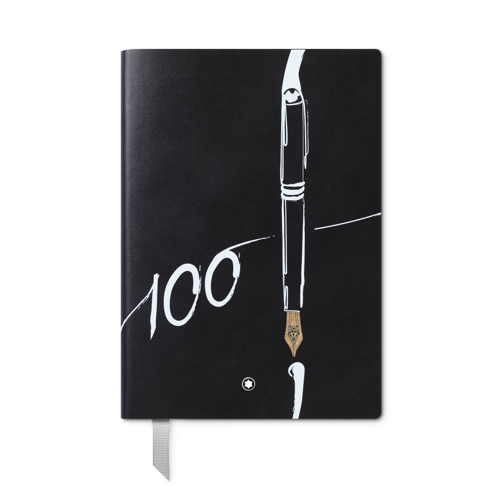 Montblanc Notebook #146 klein, Meisterstück 100 Years, Black - Liniert