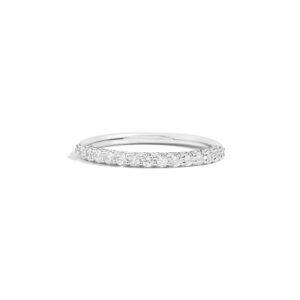 RECARLO Half-circle Wedding Ring