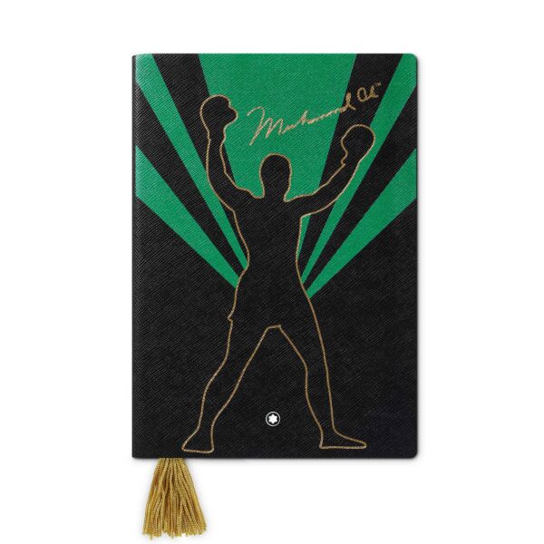 MONTBLANC Notebook #146 klein, Great Characters Muhammad Ali, Grün - Liniert