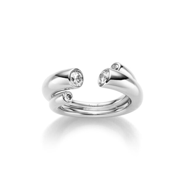 LEO WITTWER Candlelight Le Tonneau Ring