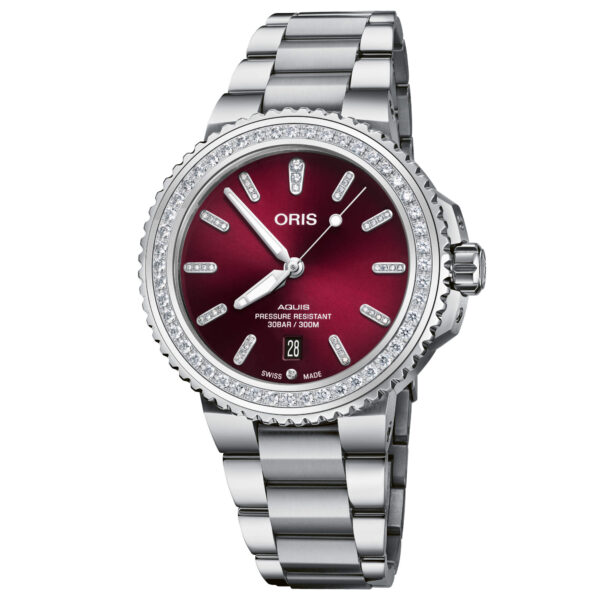ORIS Aquis Date Diamonds