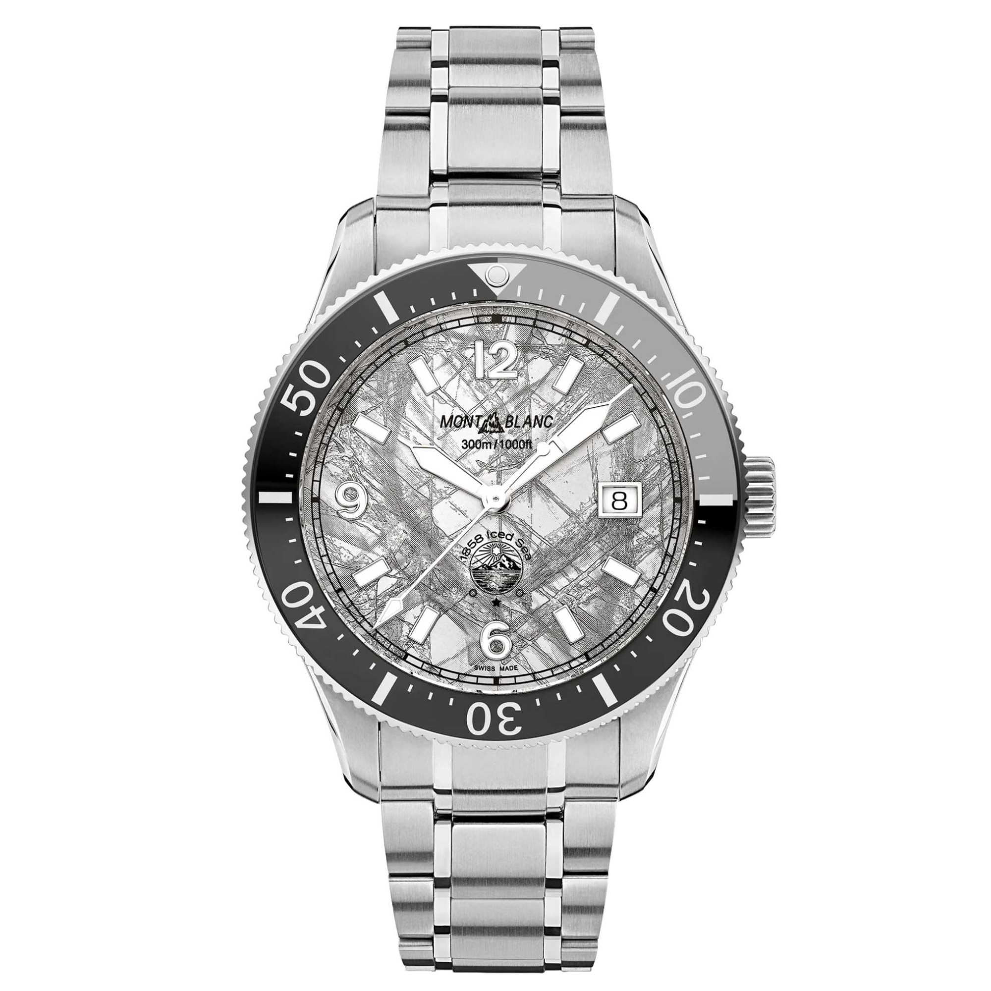 Montblanc 1858 Iced Sea Automatic Date