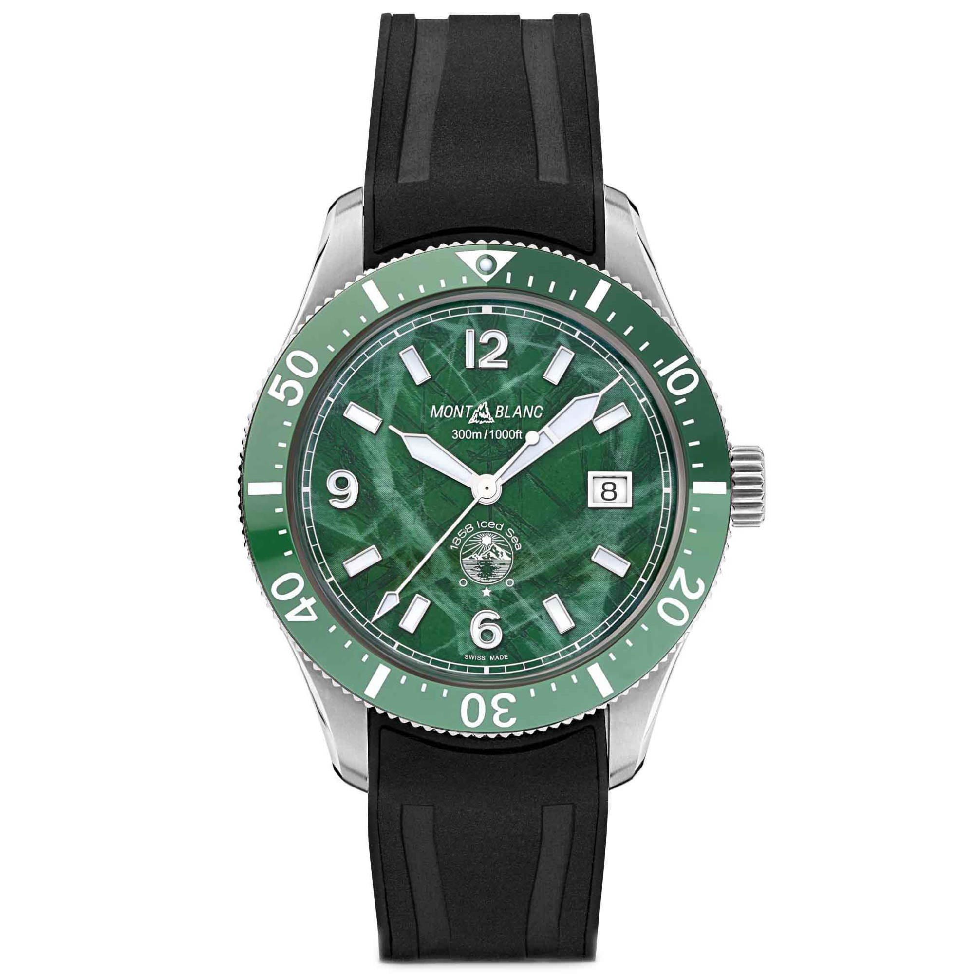 Montblanc 1858 Iced Sea Automatic Date