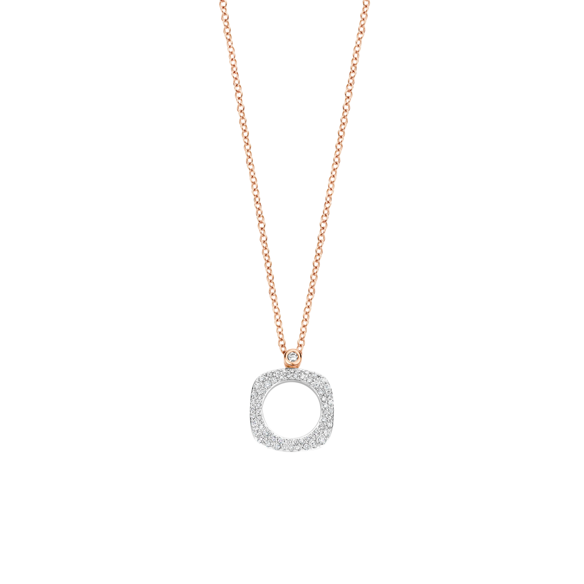 Bigli Mini Waves Anhänger mit Kette