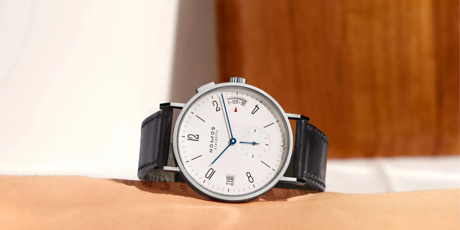 Nomos Glashütte Modell Tangomat bei Juwelier Mayer in Starnberg