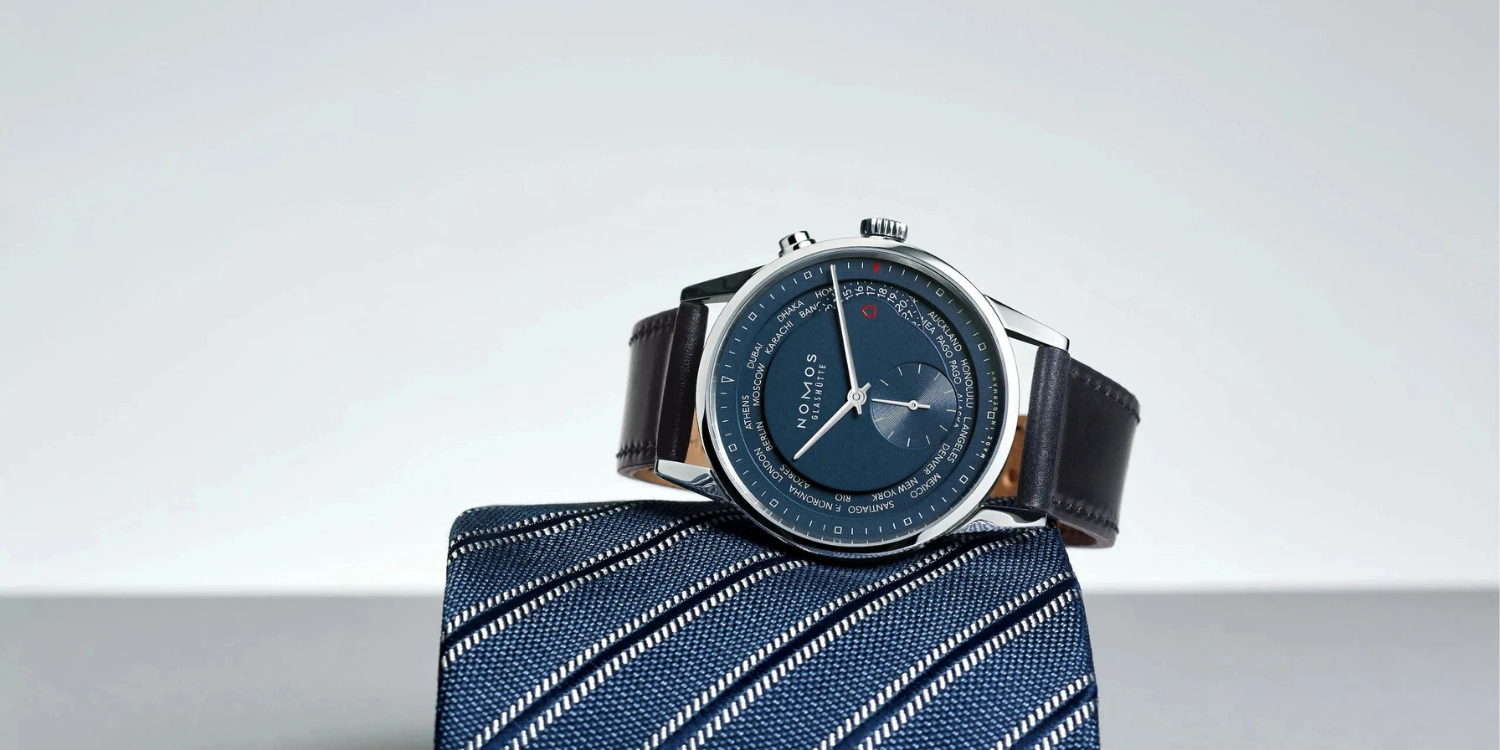 Nomos Glashütte Modell Zürich bei Juwelier Mayer in Starnberg