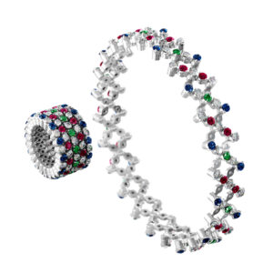 Serafino Consoli Brevetto Multi-Size Ring und Armband
