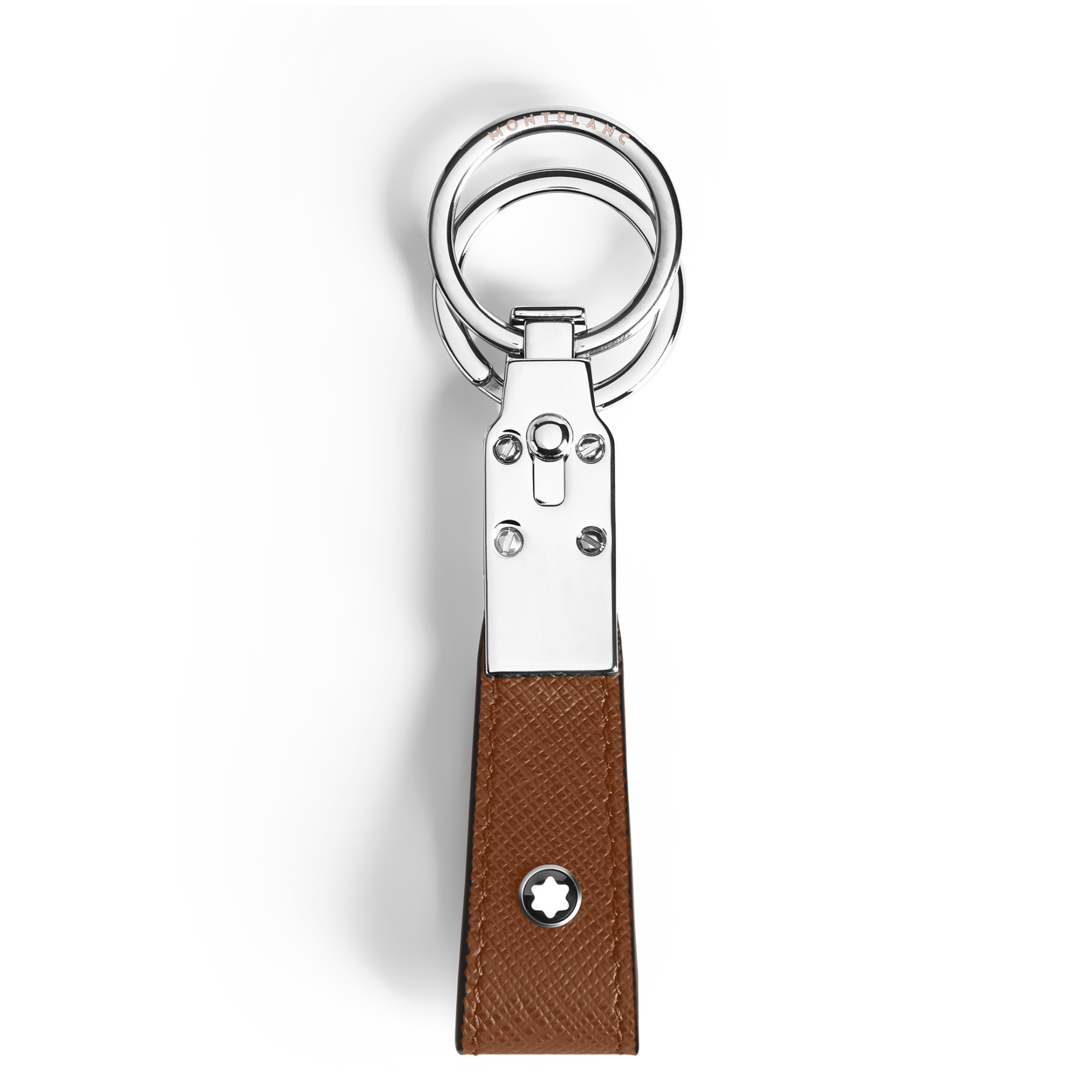 Montblanc Schlüsselanhänger mit Schlaufe aus Sartorial Leder