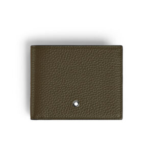 Montblanc Brieftasche 4 cc mit Münzfach aus Grain Leder