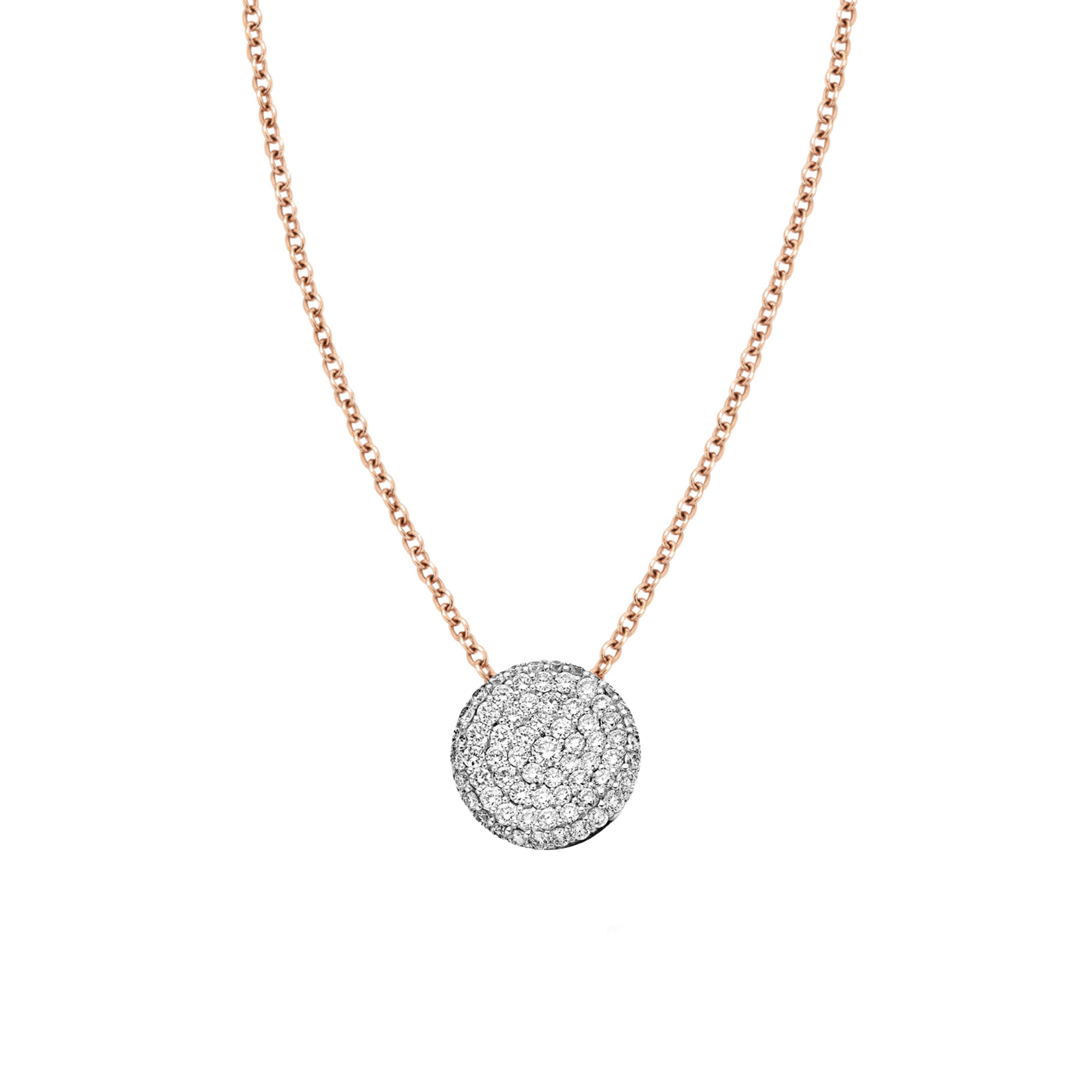 Bigli Mini Waves Anhänger mit Kette