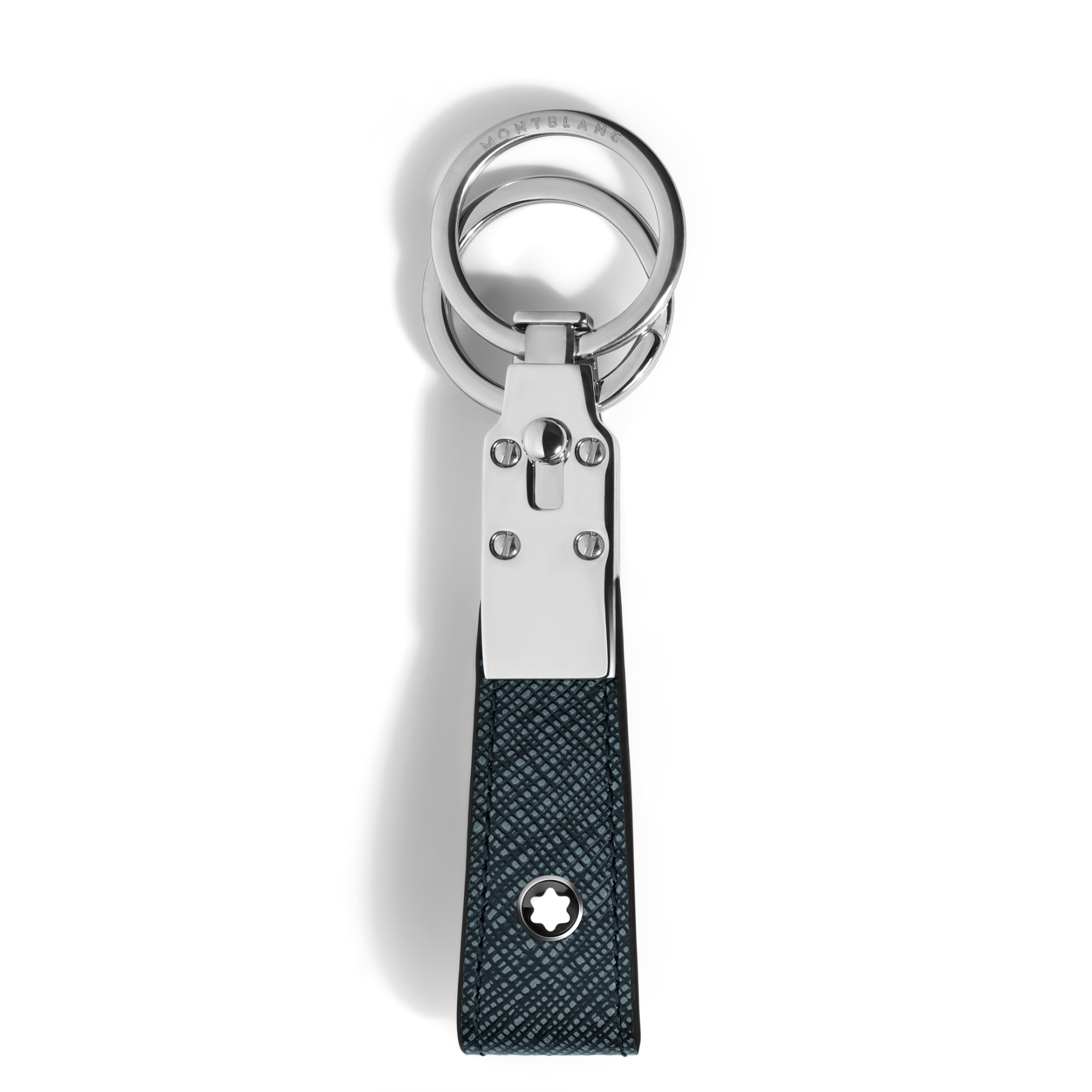 Montblanc Schlüsselanhänger mit Schlaufe aus Sartorial Leder