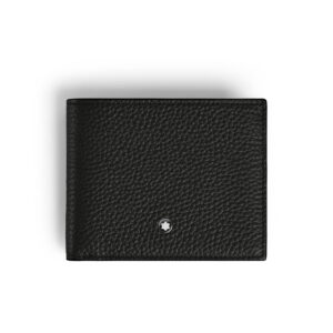 Montblanc Brieftasche 4 cc mit Münzfach aus Grain Leder