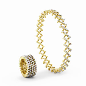 Serafino Consoli Serafino Multi-Size Ring und Armreif