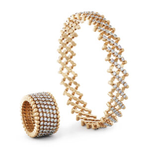 Serafino Consoli Brevetto Multi-Size Ring und Armband