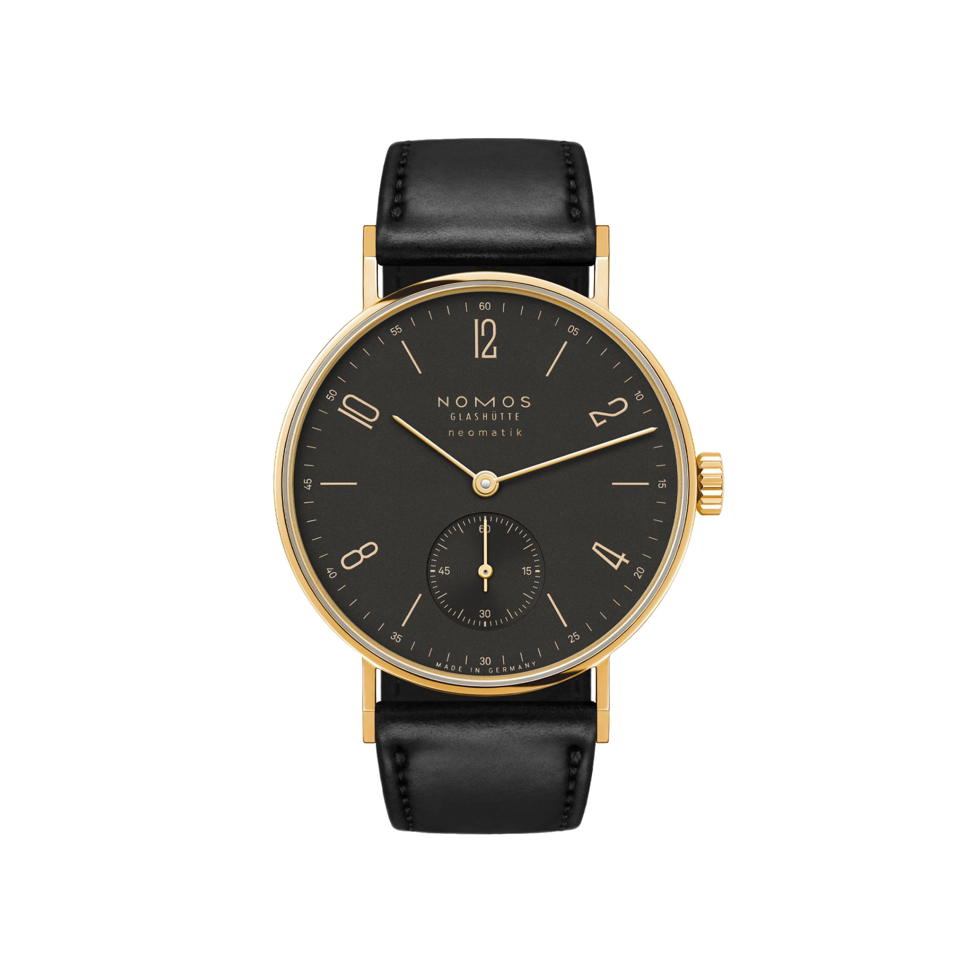 NOMOS Glashütte Tangente Gold Neomatik Ruthenium