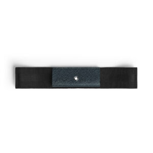 Montblanc Schreibgerätehalter für 1 Schreibgerät mit elastischem Band aus Sartorial Leder