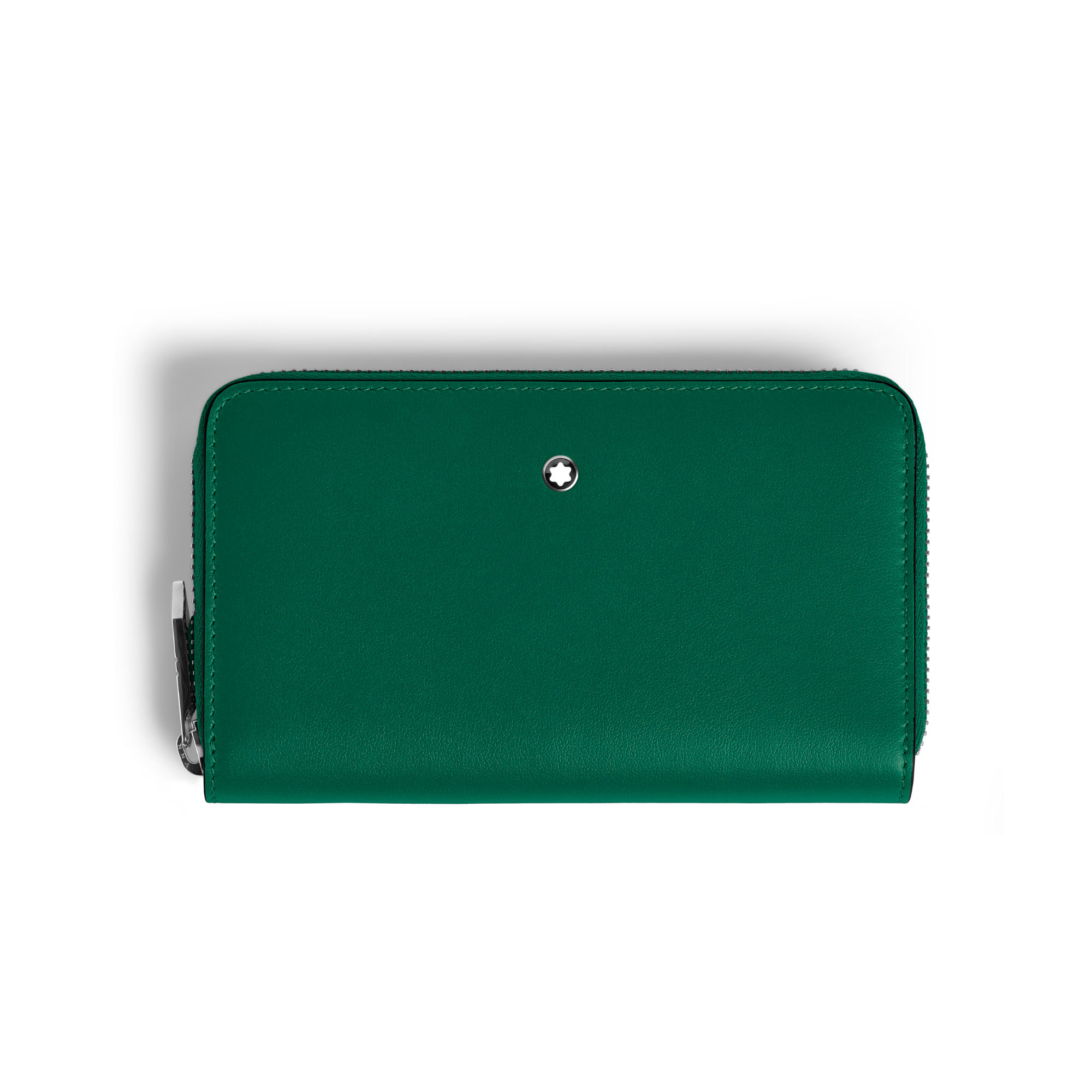 Montblanc Mittelgroße Continental-Brieftasche 12 cc mit Reißverschluss aus Soft Leder