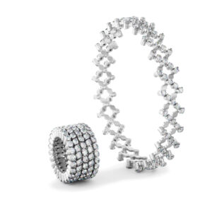 Serafino Consoli Brevetto Multi-Size Ring und Armband