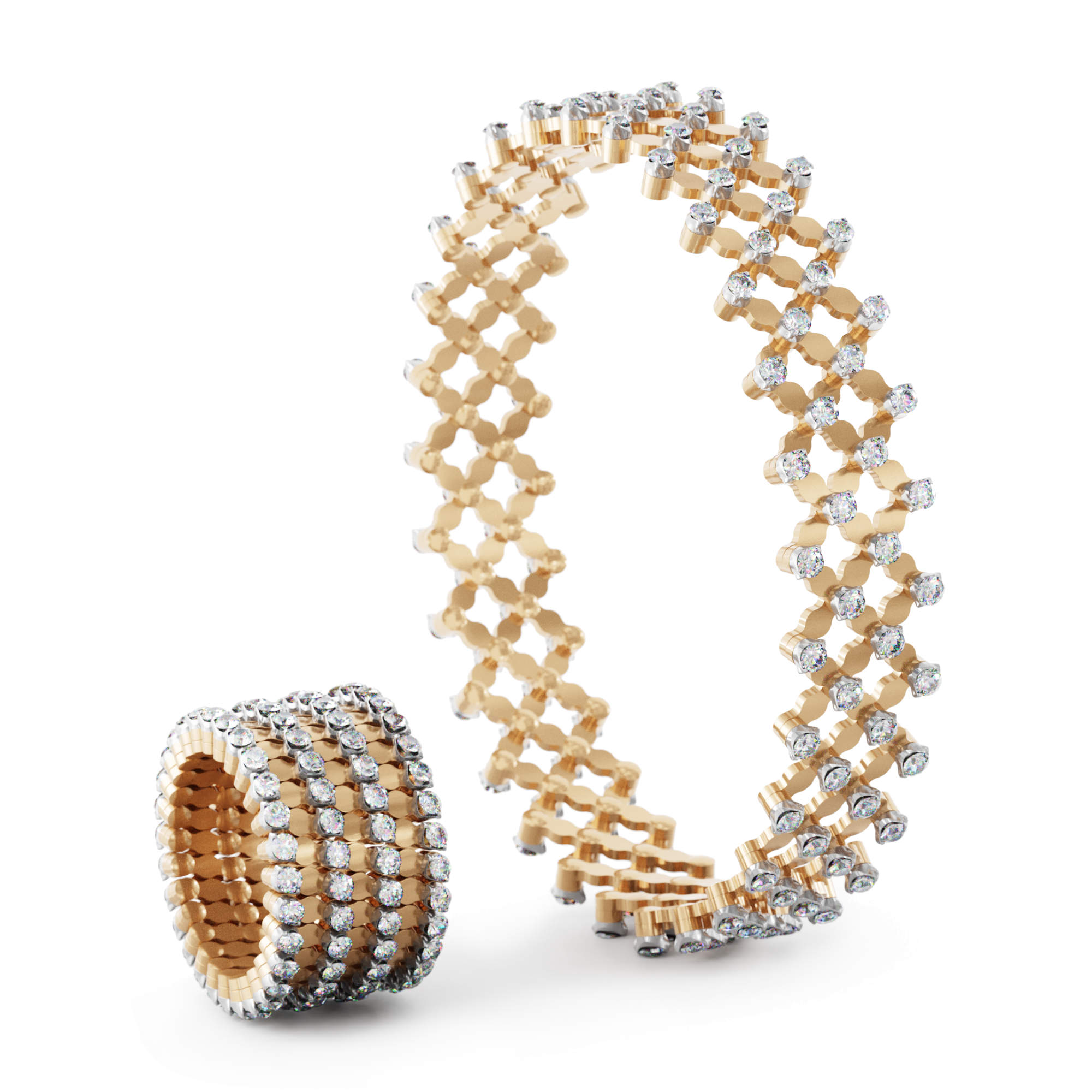 Serafino Consoli Serafino Multi-Size-Ring und Armband