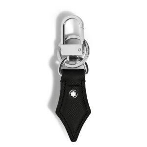 Montblanc Schlüsselanhänger mit Federdetail aus Sartorial Leder