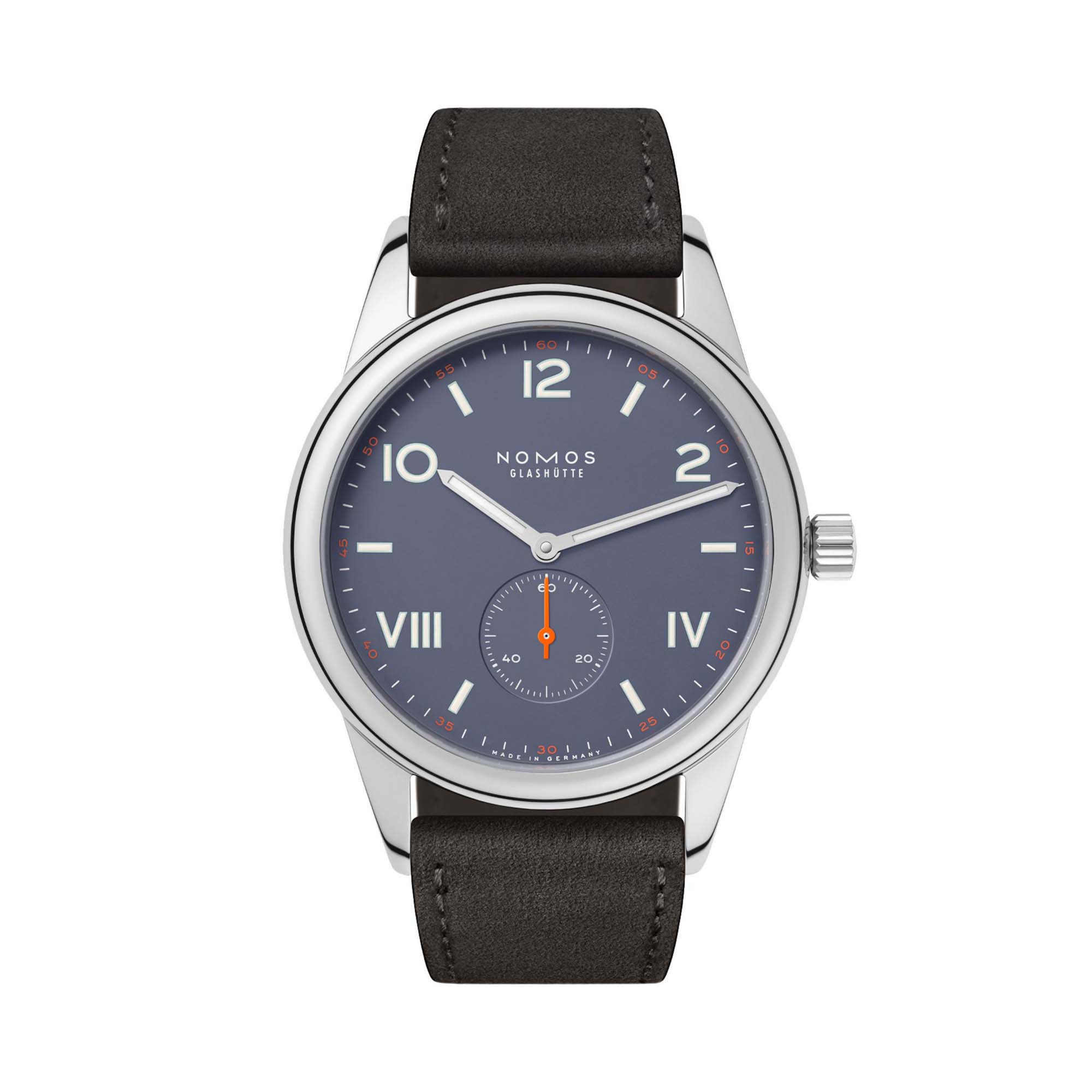 NOMOS Glashütte Club Campus 38 blue purple