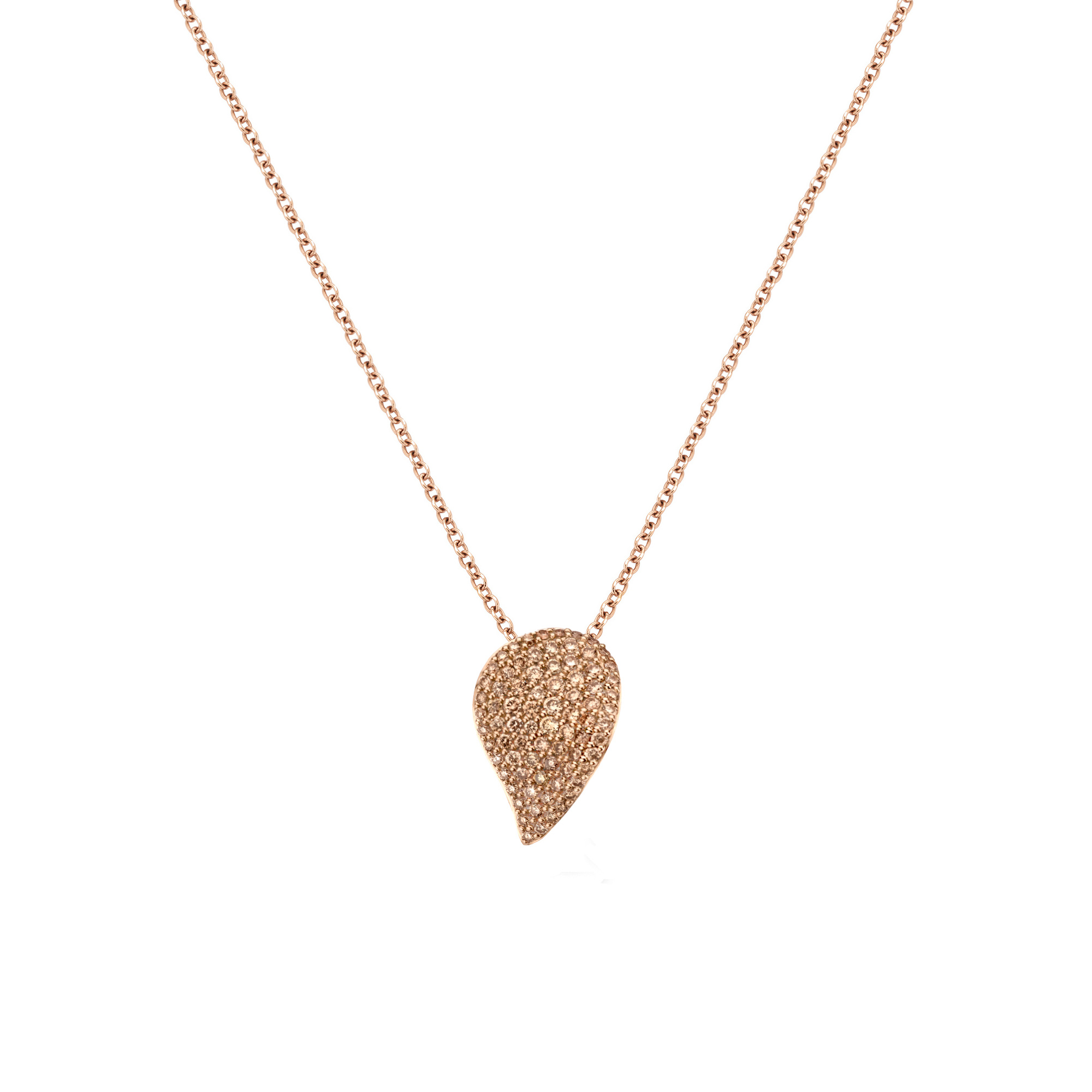 Bigli Mini Leaves Anhänger mit Kette