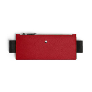 Montblanc Etui für 2 Schreibgeräte mit elastischem Band aus Sartorial Leder