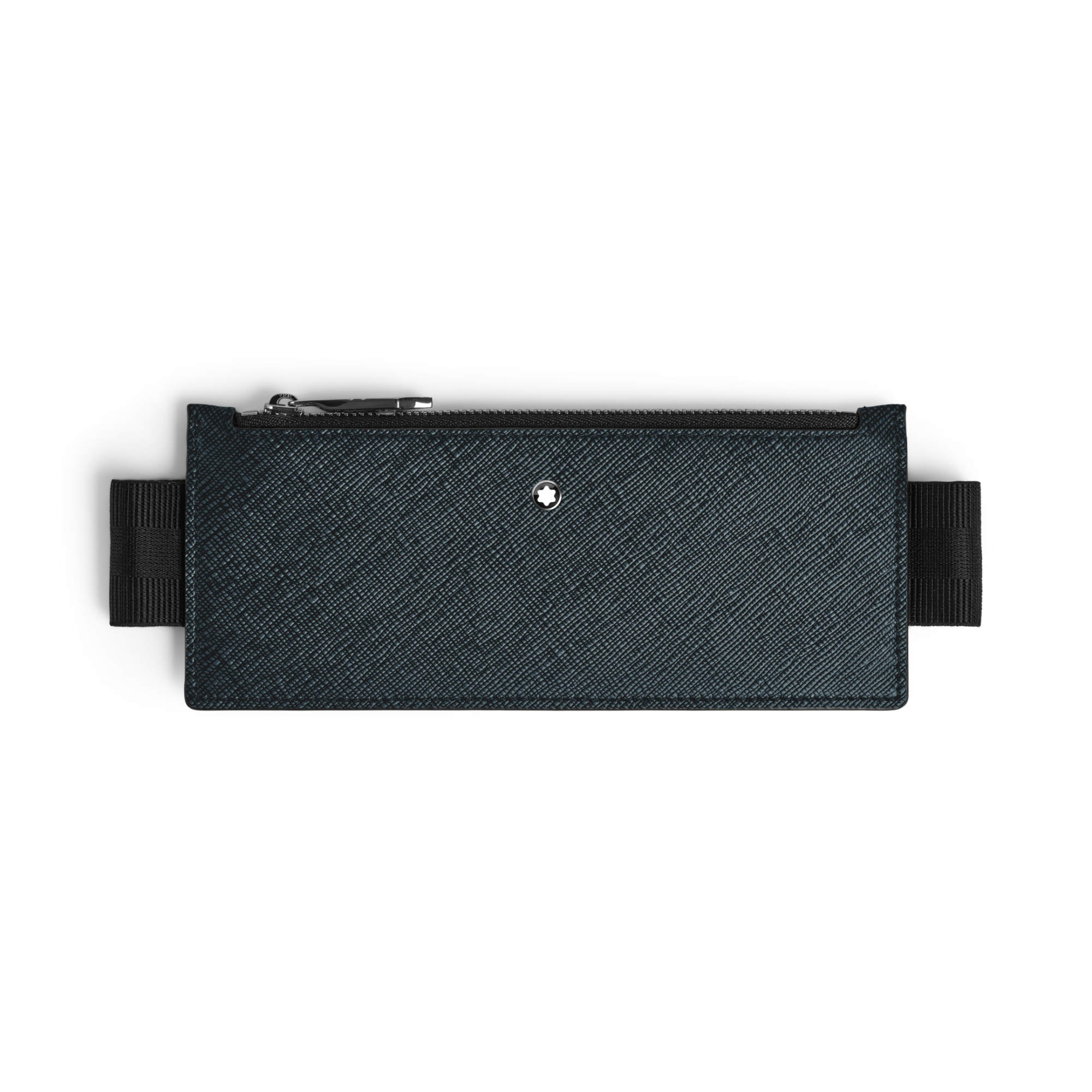 Montblanc Etui für 2 Schreibgeräte mit elastischem Band aus Sartorial Leder