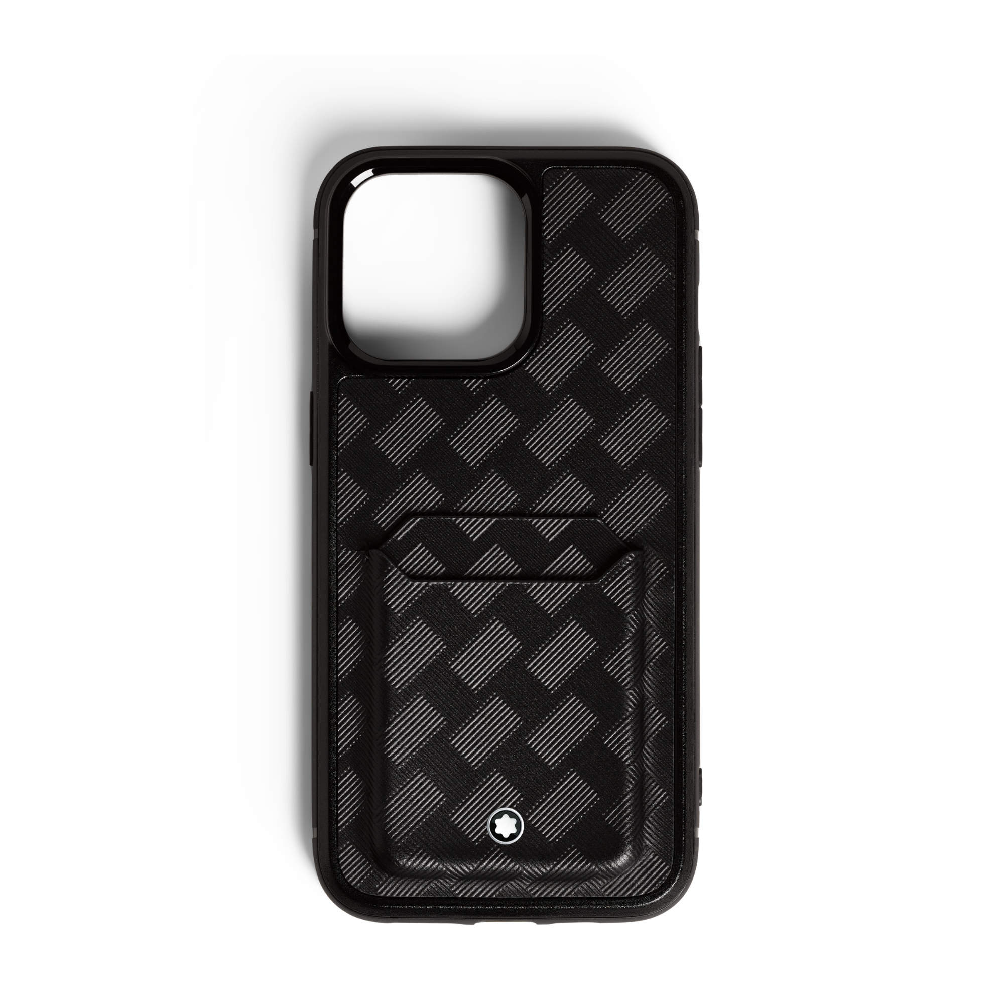 Montblanc Schutzhülle für iPhone 16 Pro Max mit 2 cc aus Extreme Leder