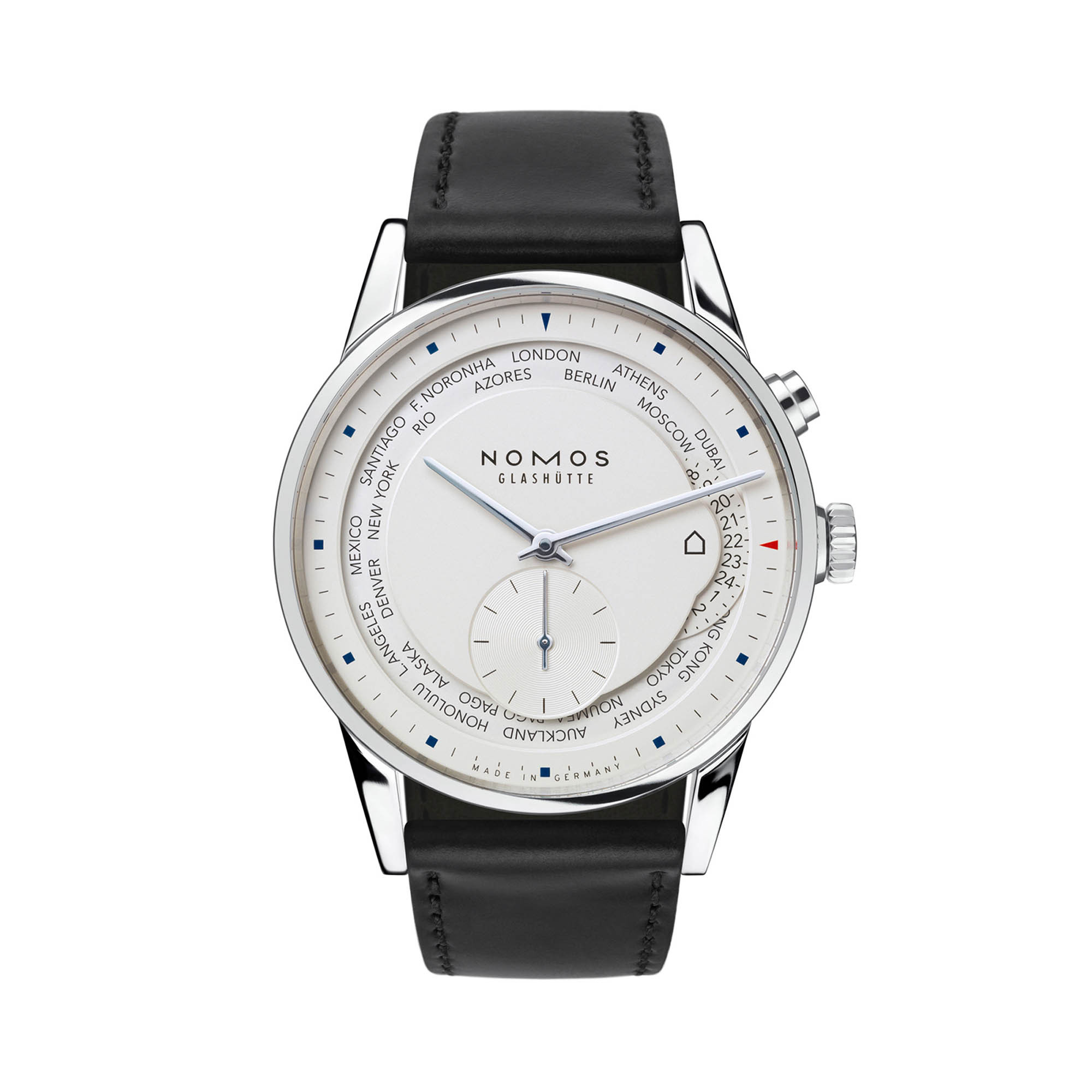 NOMOS Glashütte Zürich Weltzeit
