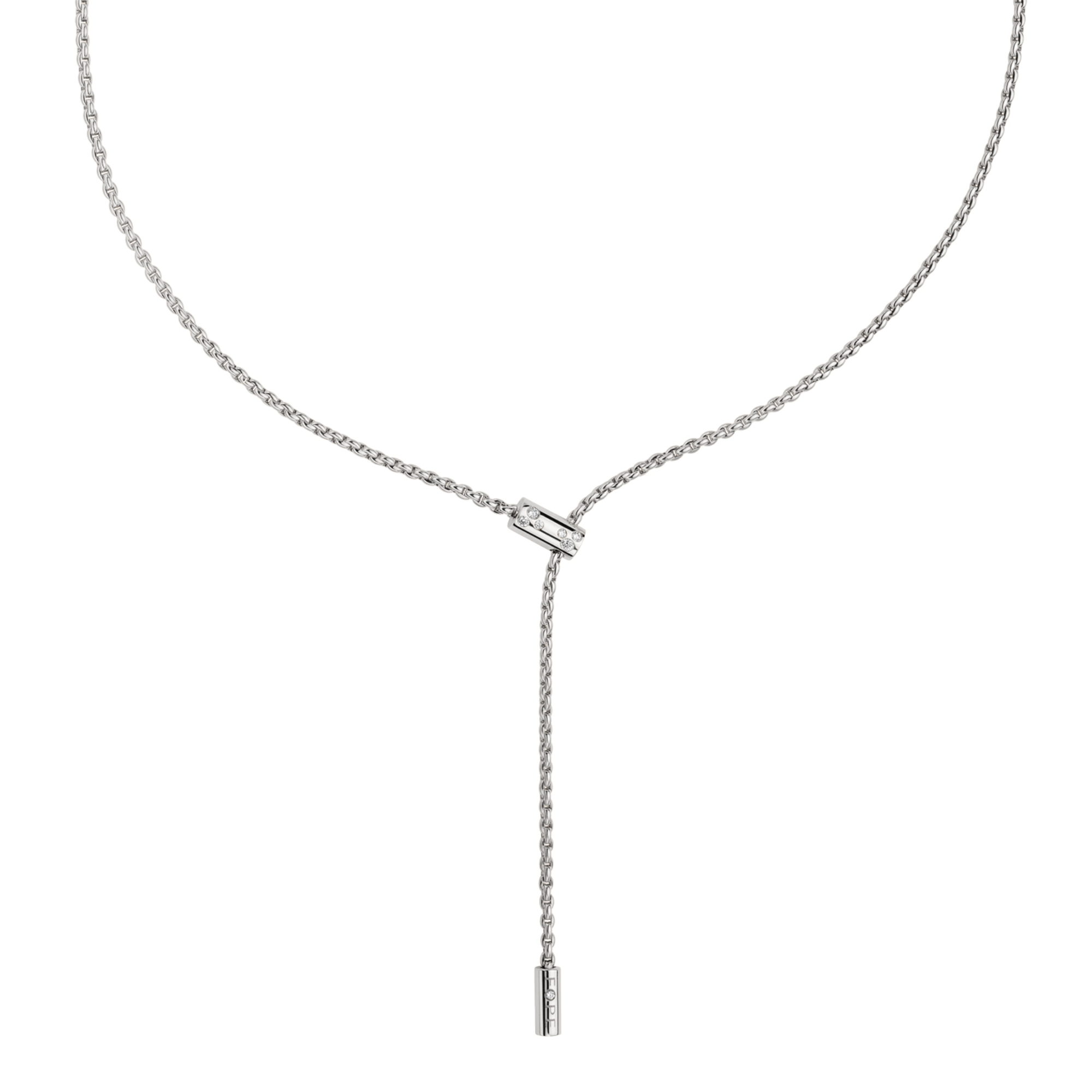 FOPE Verstellbare Aria Halskette mit Diamanten