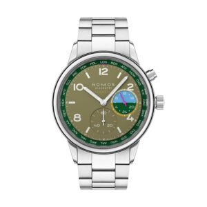 NOMOS Glashütte Club Sport Neomatik Weltzeit Jungle