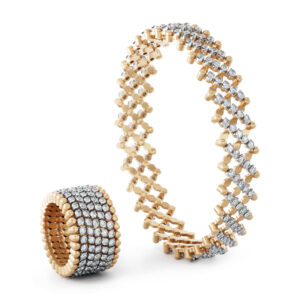 Serafino Consoli Brevetto Multi-Size Ring und Armband