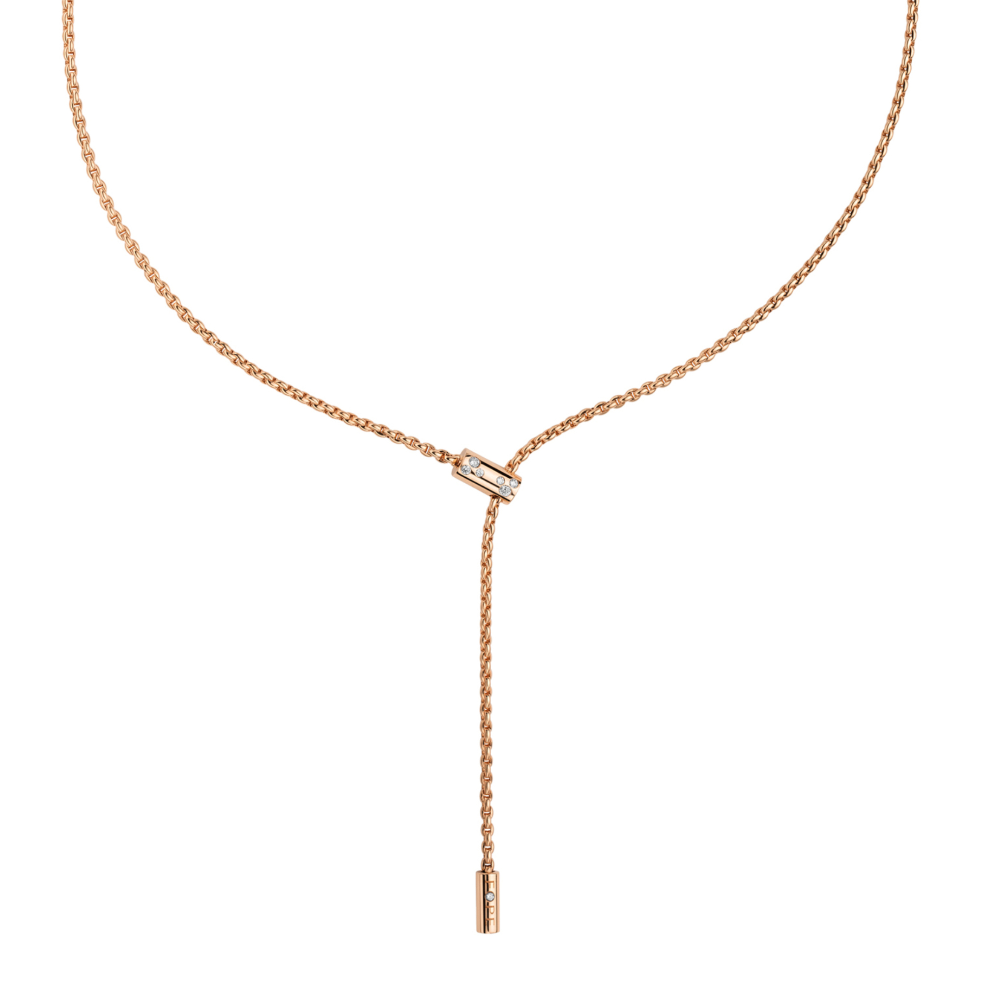 FOPE Verstellbare Aria Halskette mit Diamanten