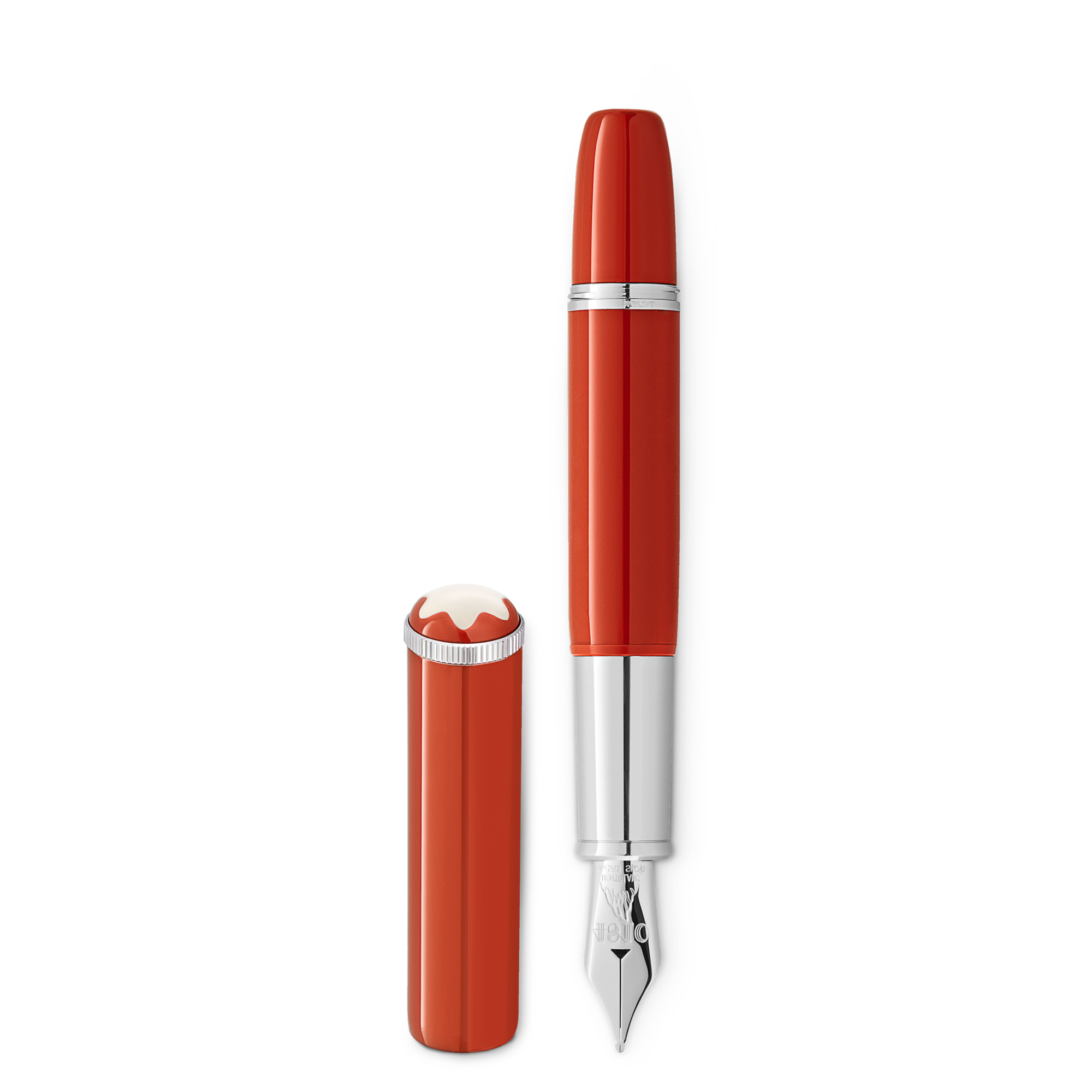 Montblanc Heritage Rouge et Noir „Baby“ Special Edition Korallenfarbe Füllfederhalter