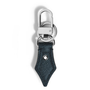 Montblanc Schlüsselanhänger mit Federdetail aus Sartorial Leder