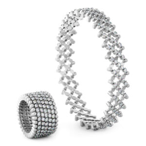 Serafino Consoli Serafino Multi-Size Ring und Armreif